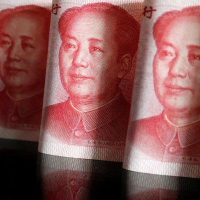 Illustration picture of Chinese yuan