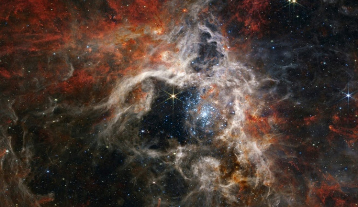 Officially known as 30 Doradus, the region of space is characterized by its dusty filaments that resemble the legs of a hairy spider, and has long been a favorite for astronomers interested in star formation