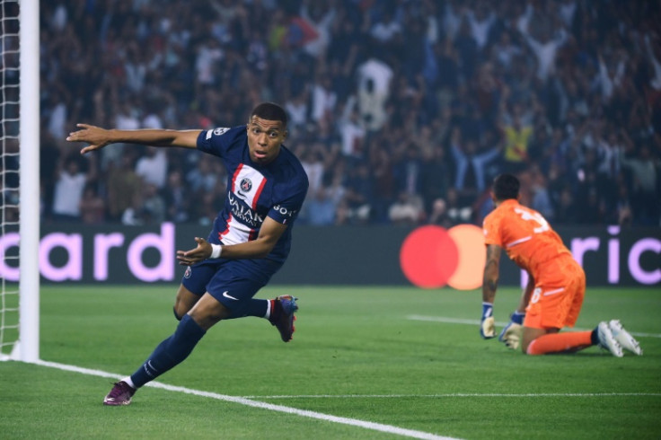 Kylian Mbappe scored twice as PSG beat Juventus in the first Champions League meeting between the clubs