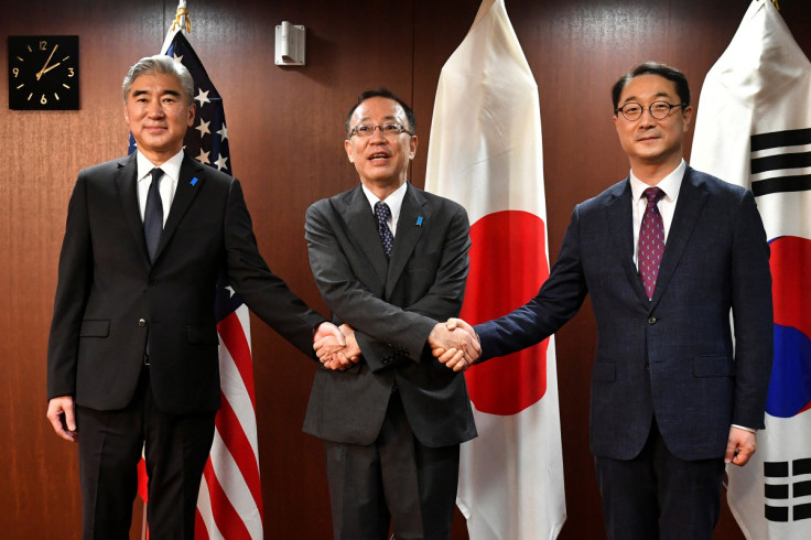 U.S., Japan, South Korea envoys hold talks in Tokyo