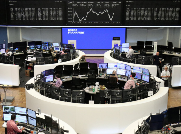 German share price index DAX graph is pictured at the stock exchange in Frankfurt