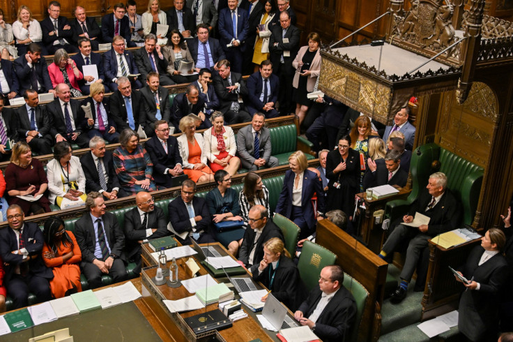 New British PM Truss attends her first PMQs at House of Commons in London