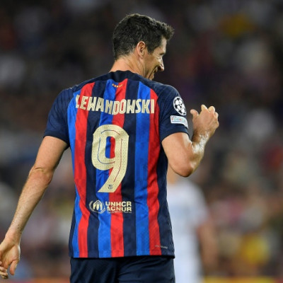 Robert Lewandowski enjoyed a dream Champions League debut in a Barcelona shirt