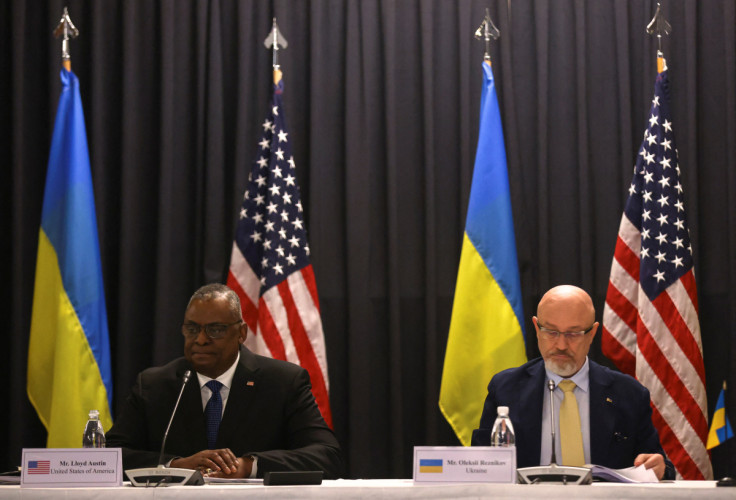 Ukraine Defense Contact Group meeting at Ramstein Air Base near Ramstein-Miesenbach