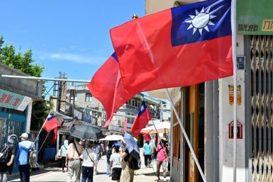China bristles at any international recognition of Taiwan and often reacts with anger over the display of the island's flag at international events or by foreign celebrities