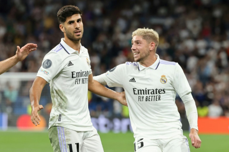 Marco Asensio and Federico Valverde scored Real Madrid's goals against RB Leipzig