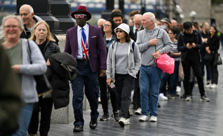 The queue is expected to swell even more especially over the weekend