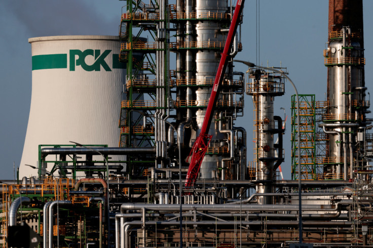 The PCK oil refinery in Schwedt