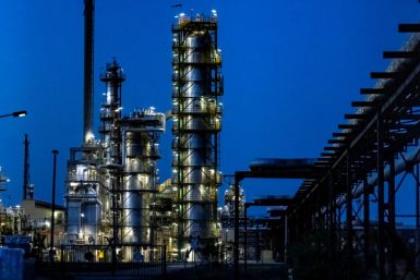 The PCK oil refinery in Schwedt, Germany