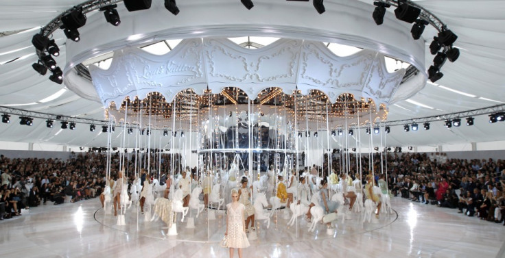 Models present creations by Marc Jacobs during Paris Fashion Week Models present creations by Marc Jacobs during Paris Fashion Week