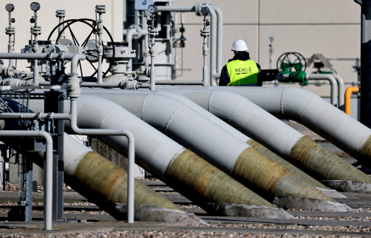 Pipes at the landfall facilities of the 'Nord Stream 1' gas pipline in Lubmin