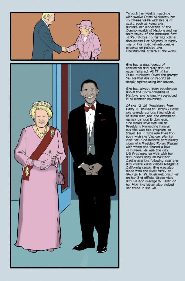 lifeComic book biography celebrates Britain's Queen Elizabeth