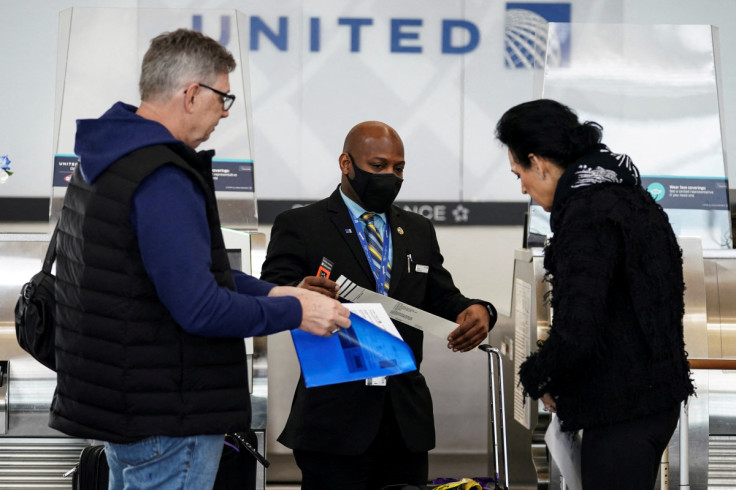 Air travel resumes amid lifting of COVID-19 mask mandate at Reagan National Airport in Arlington, Virginia