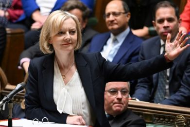 Britain's Prime Minister Liz Truss is being urged to stand down just six weeks into office