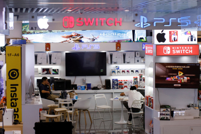 Video game store in Shanghai