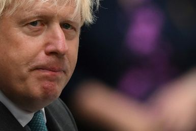 (FILES) Britain's outgoing Prime Minister Boris Johnson