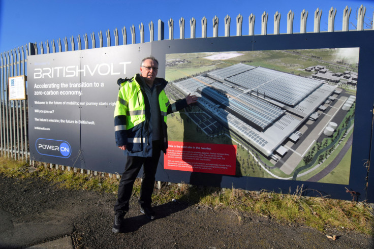Britishvolt executive chairman Peter Rolton at the site of the company's planned battery plant, in Blyth