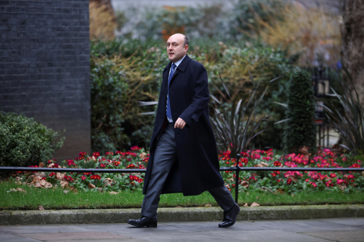 Director of the Number 10 Policy Unit Andrew Griffith walks outside Downing Street after a COBR meeting