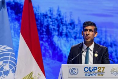 Sunak was criticised for initially saying he wouldn't attend the UN climate change talks
