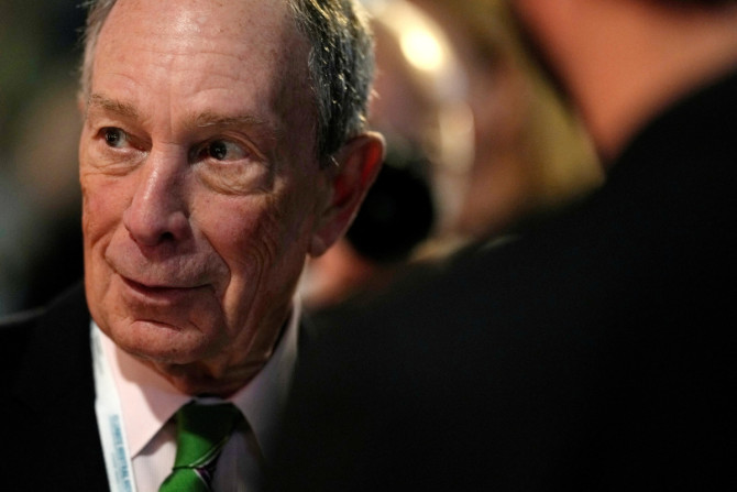 Michael Bloomberg COP26 in Glasgow, November 2, 2021
