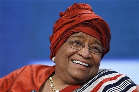 Liberian President Ellen Johnson Sirleaf
