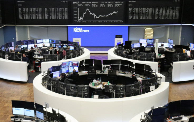 German share price index DAX graph is pictured at the stock exchange in Frankfurt