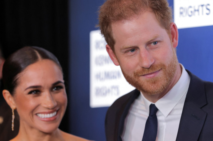 The Duke and Duchess of Sussex, Harry and Meghan, attend the 2022 Robert F. Kennedy Human Rights Ripple of Hope Award Gala in New York City