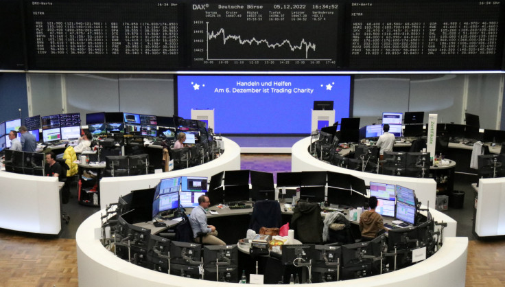 German share price index DAX graph is pictured at the stock exchange in Frankfurt