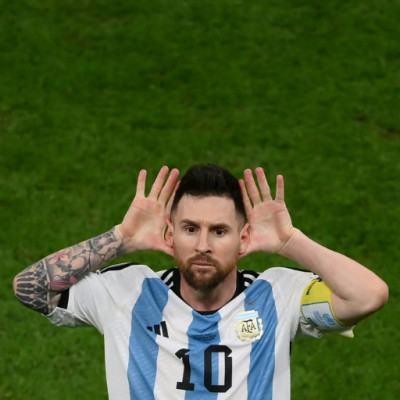 Argentina's Lionel Messi has never won the World Cup
