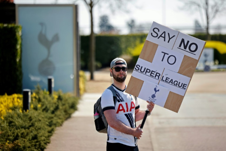 English fans persuaded their clubs to abandon the Super League project