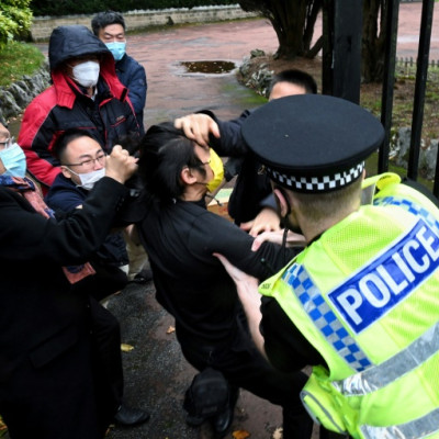 Six diplomats from the Chinese consulate in Manchester have left the UK after being asked to waive diplomatic immunity