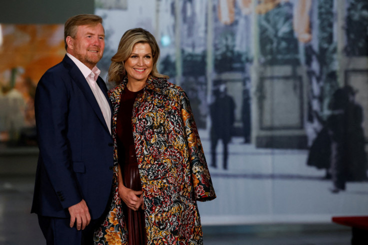 Dutch royal family members attend photo session in Amsterdam