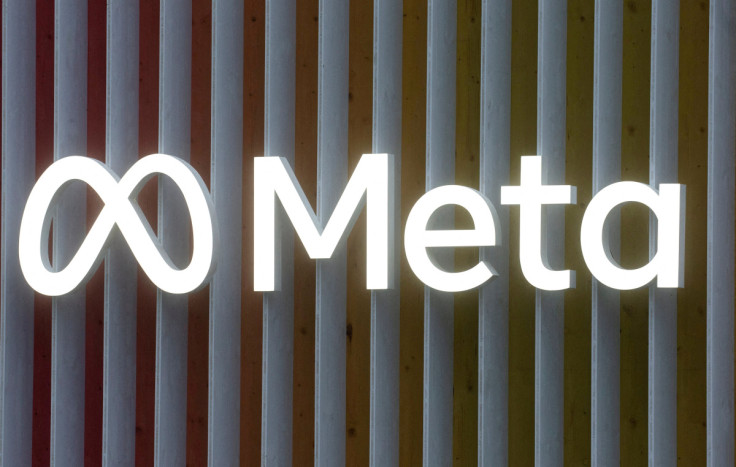 Logo of Meta Platforms is seen in Davos