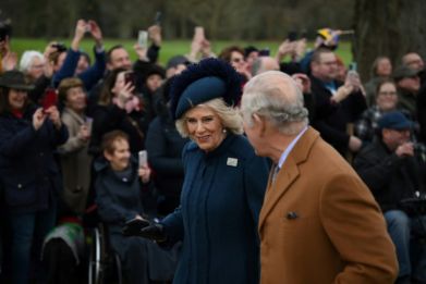 In a return to tradition for Britain's royals, they gathered for Christmas Day this year at Sandringham