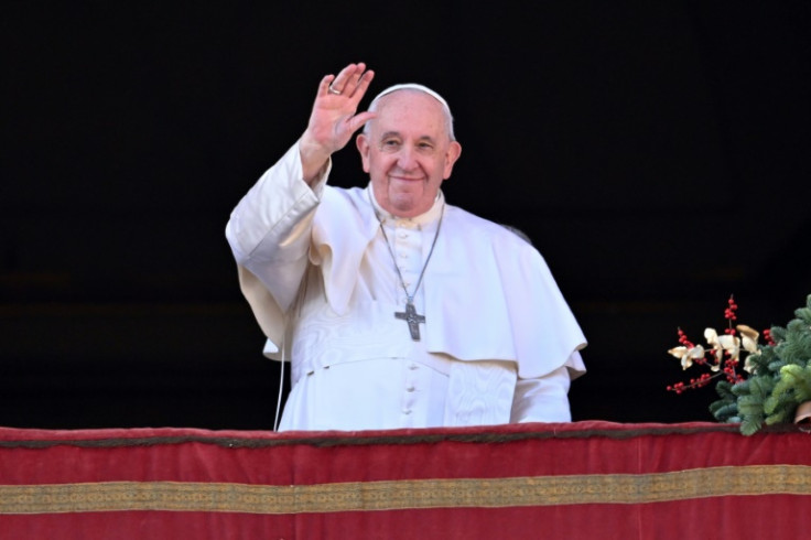A call to peace is traditionally the focus of the pope's message at Christmas