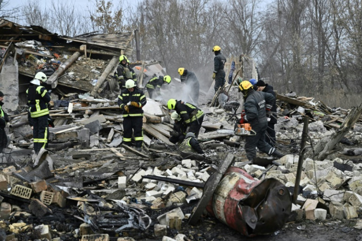 Blasts were reported across the vast country including in the Ukrainian capital