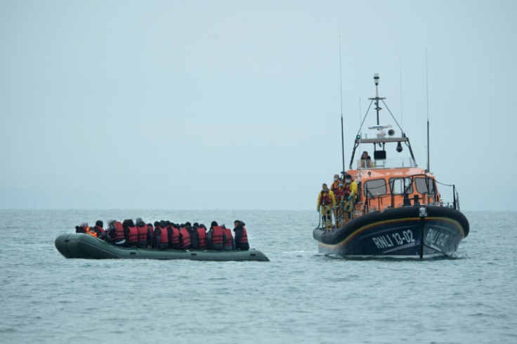 Some 45,700 people made the dangerous crossing of one of the world's busiest shipping lanes last year