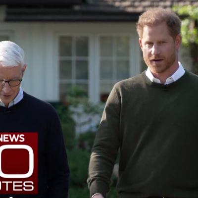 Anderson Cooper and Prince Harry