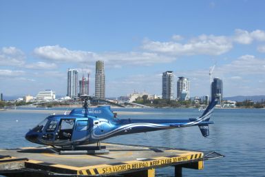 Sea World helicopter