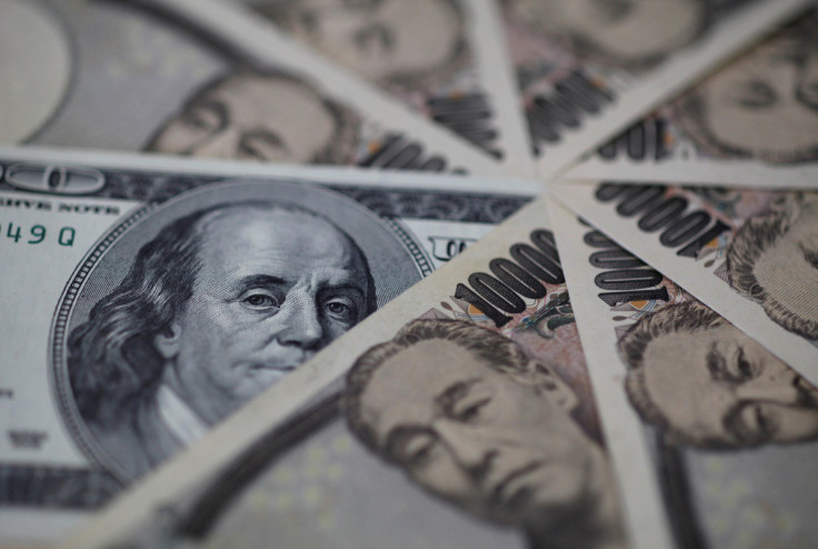 Illustration photo of U.S. dollar and Japan yen notes