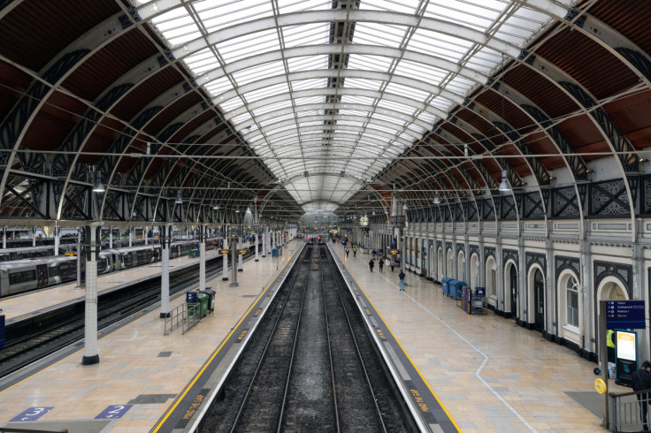 A general view of Paddington Station in London