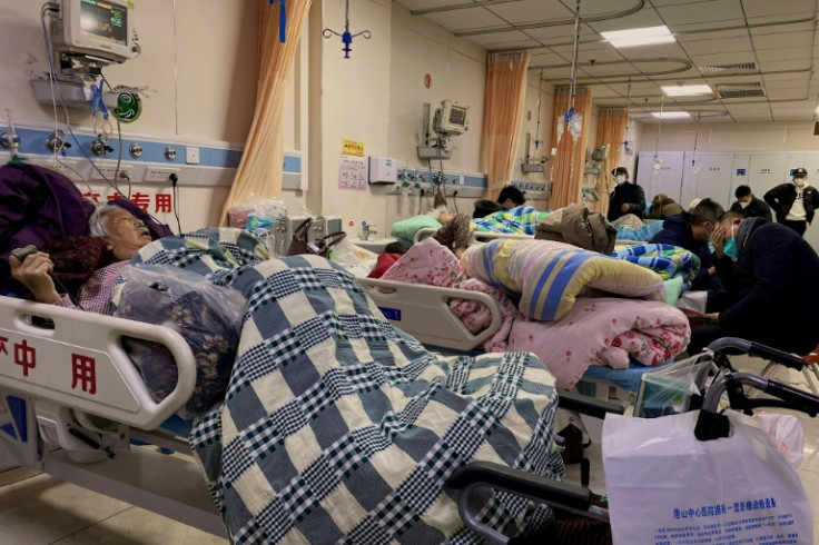 Chinese hospitals and crematoriums are struggling with an influx of Covid patients and bodies