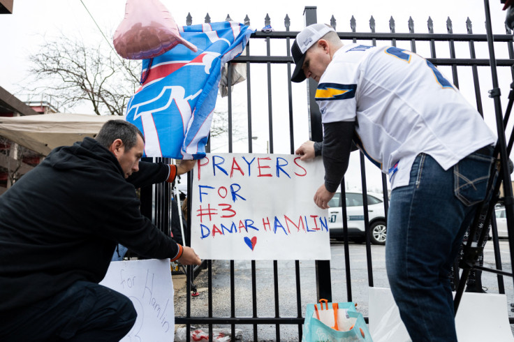 University of Cincinnati Medical Center where Buffalo Bills safety Damar Hamlin lies in treatment