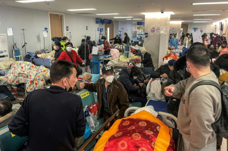 In Shanghai and Beijing, hospitals are suffering under a wave of cases