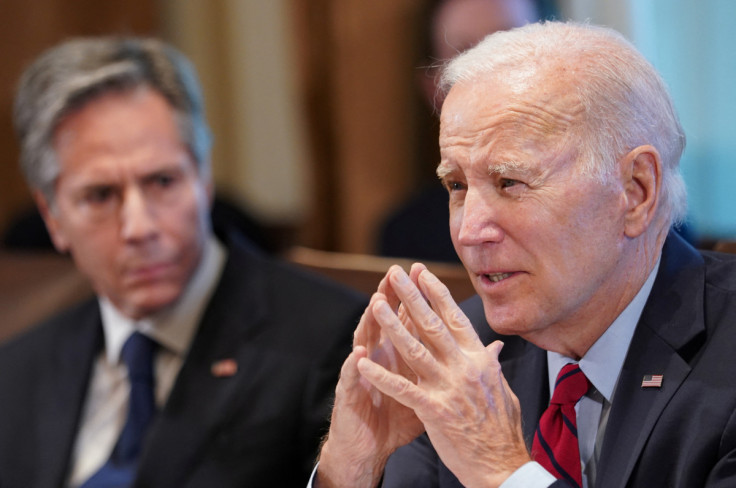 President Biden holds a cabinet meeting at the White House in Washington