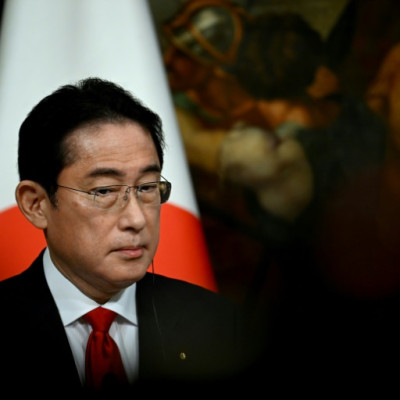 Japan's Prime Minister Fumio Kishida is in Europe and North America for security focused talks