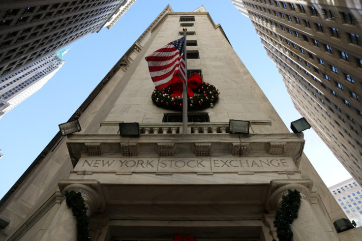 Federal Reserve interest rate announcement at the New York Stock Exchange (NYSE) in New York City