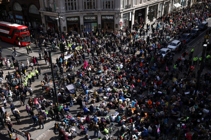 Extinction Rebellion demonstration in London