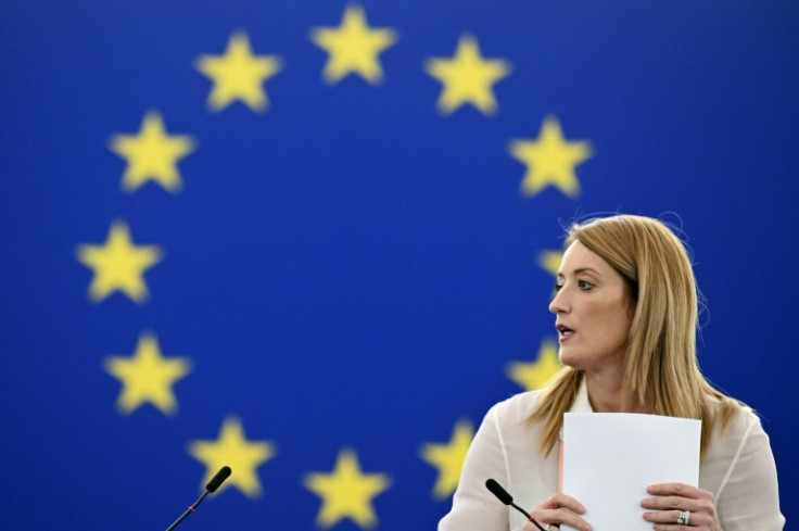 European Parliament President Roberta Metsola has called the graft scandal an 'attack on democracy'