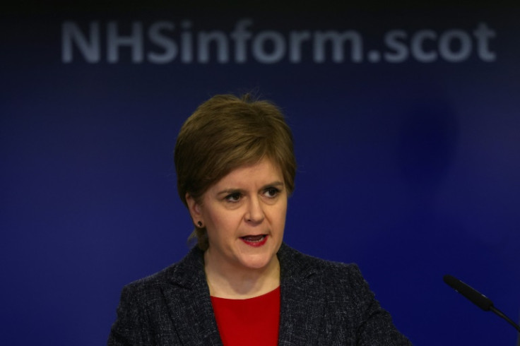 Scotland's nationalist First Minister Nicola Sturgeon has vowed to challenge the UK's veto